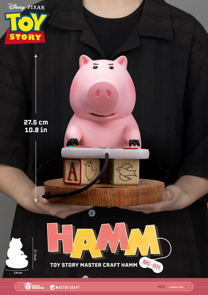 Toy Story Master Craft Statue Hamm 28 cm