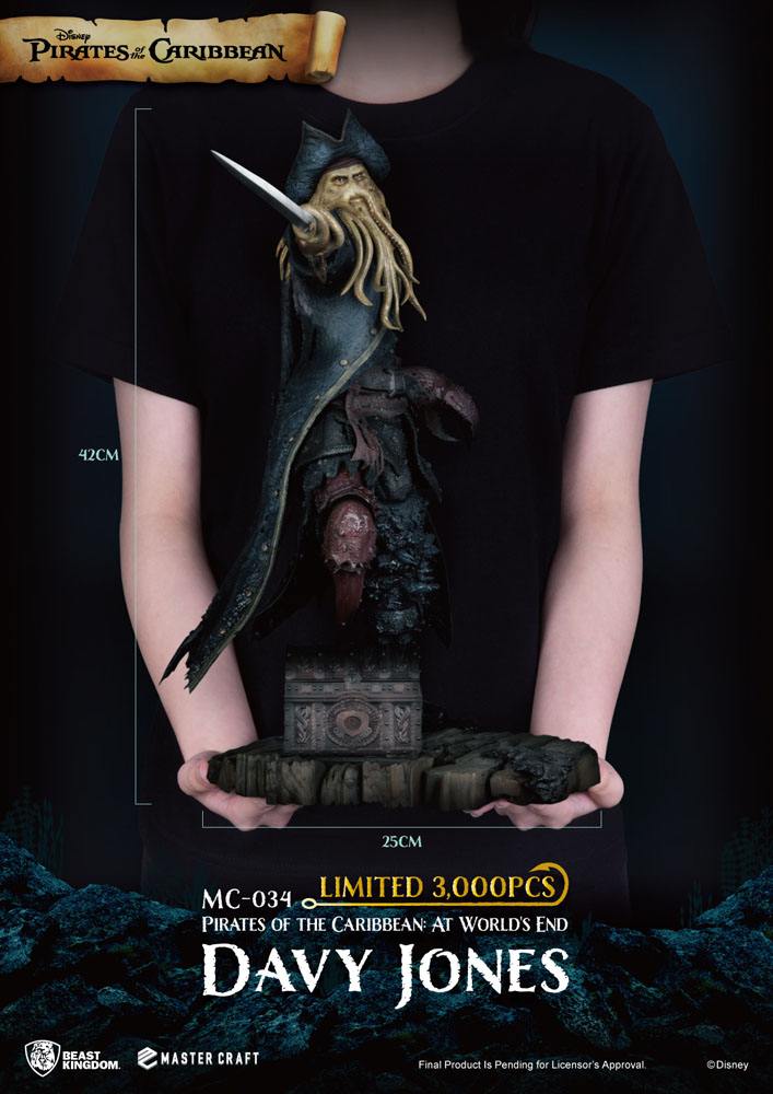 Pirates of the Caribbean: At World's End Master Craft Statue Davy Jones 42 cm