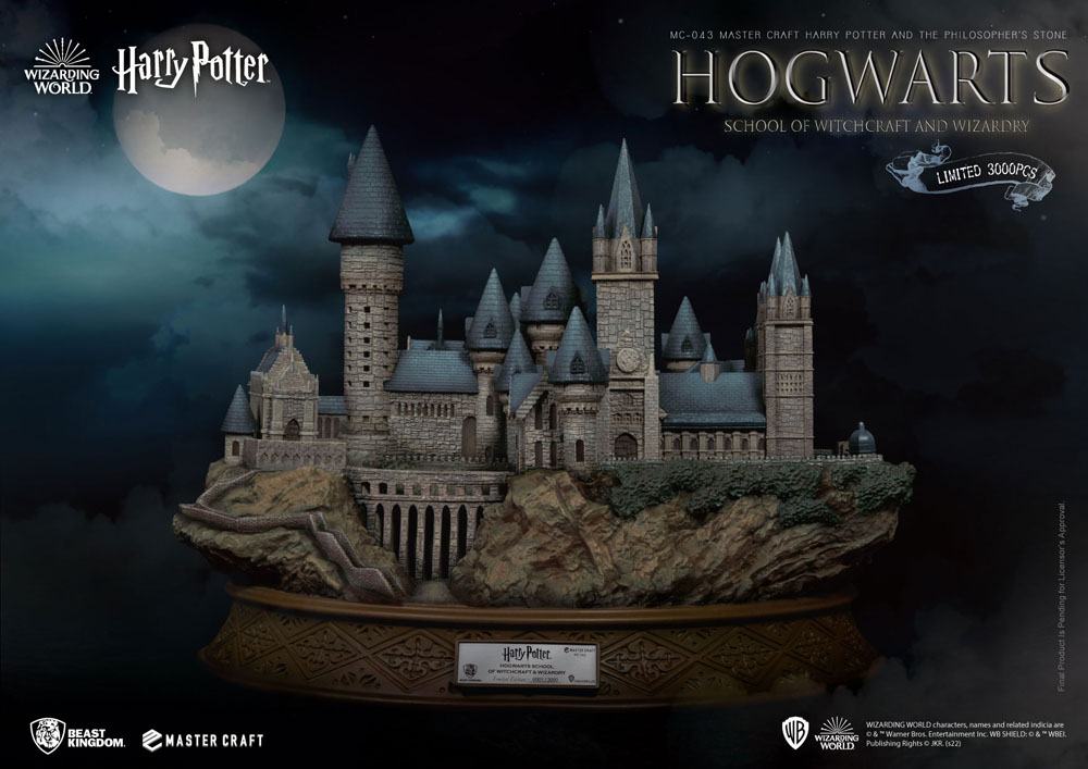 Harry Potter and the Philosopher's Stone Master Craft Statue Hogwarts School Of Witchcraft And Wizardry 32 cm