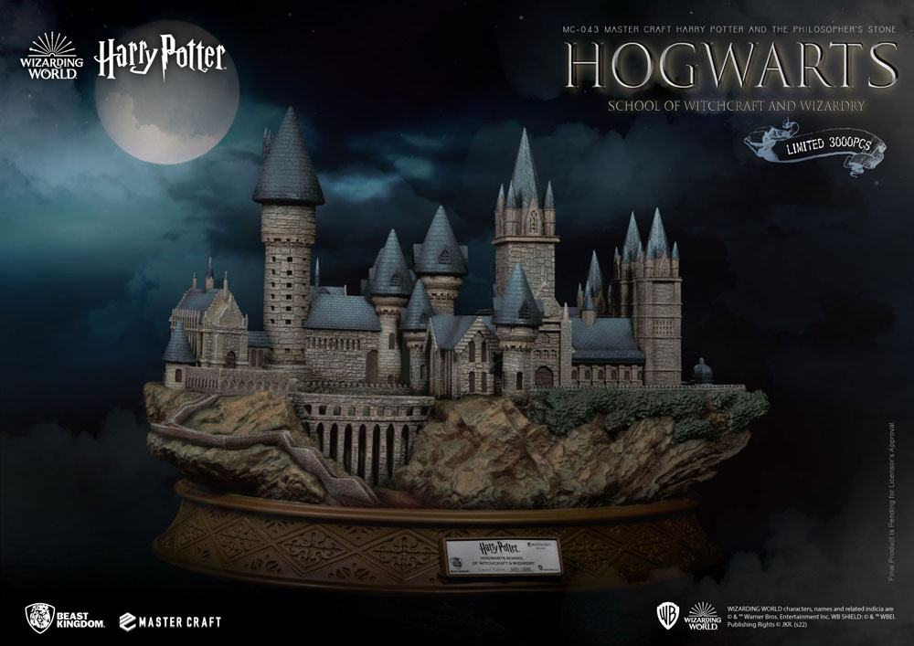 Harry Potter and the Philosopher's Stone Master Craft Statue Hogwarts School Of Witchcraft And Wizardry 32 cm