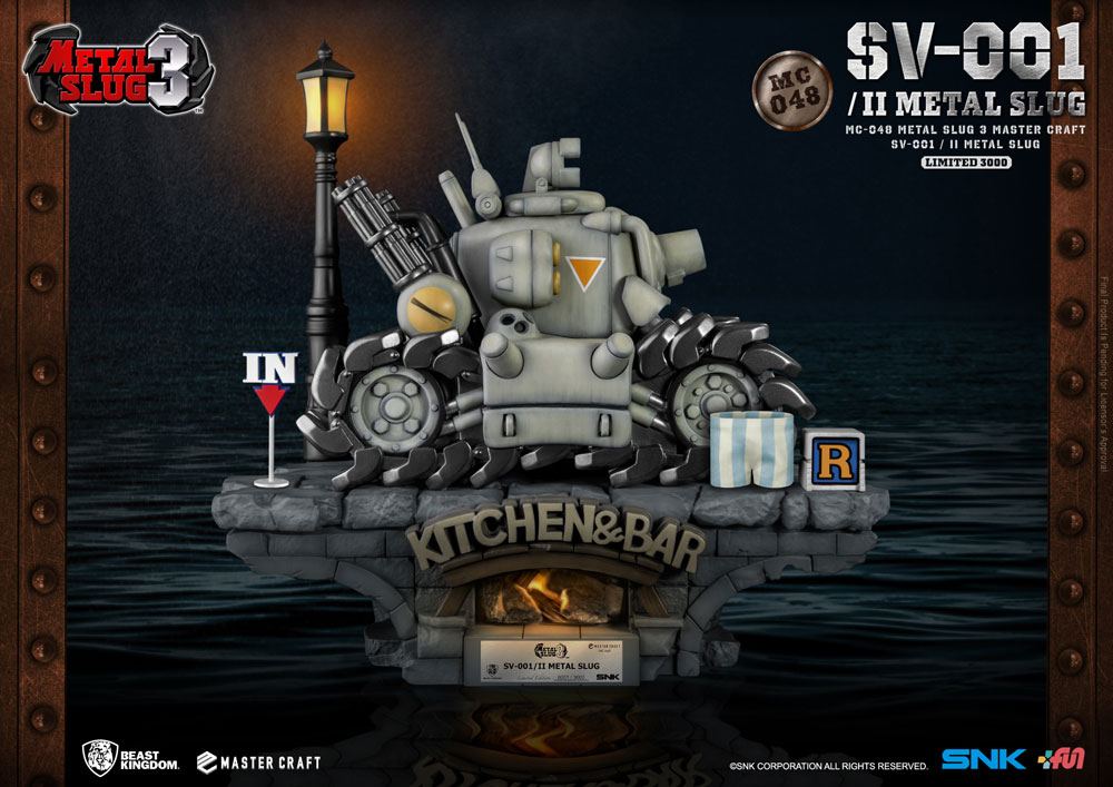 Metal Slug 3 Master Craft Statue SV-001/II Metal Slug 35 cm