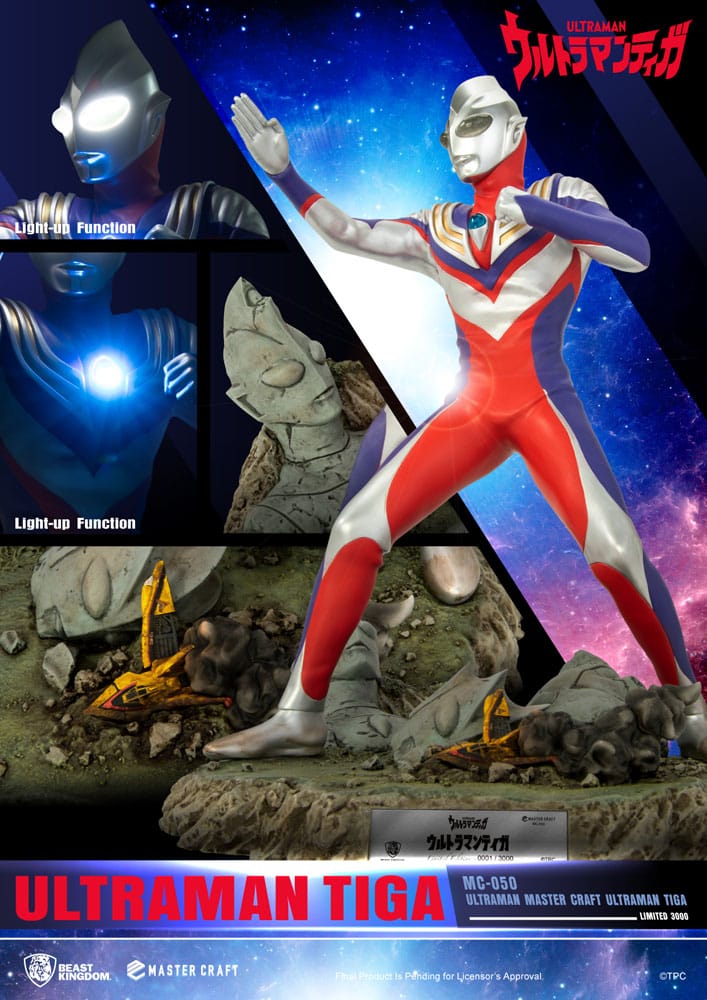 Ultraman Master Craft Statue Ultraman Tiga 41 cm