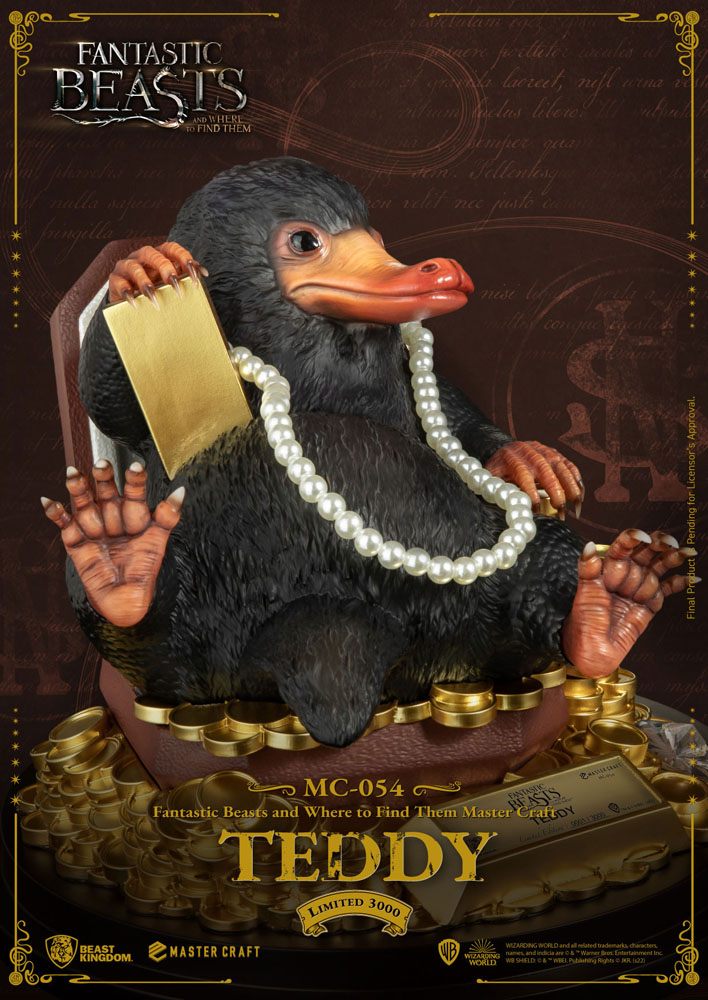 Fantastic Beasts Master Craft Statue Teddy 21 cm