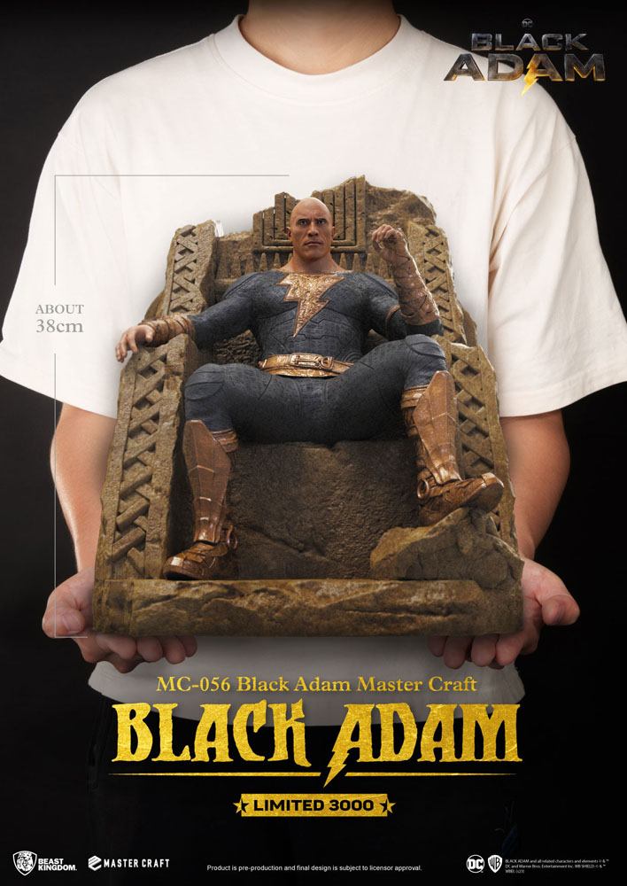 Black Adam Master Craft Statue Black Adam 38 cm