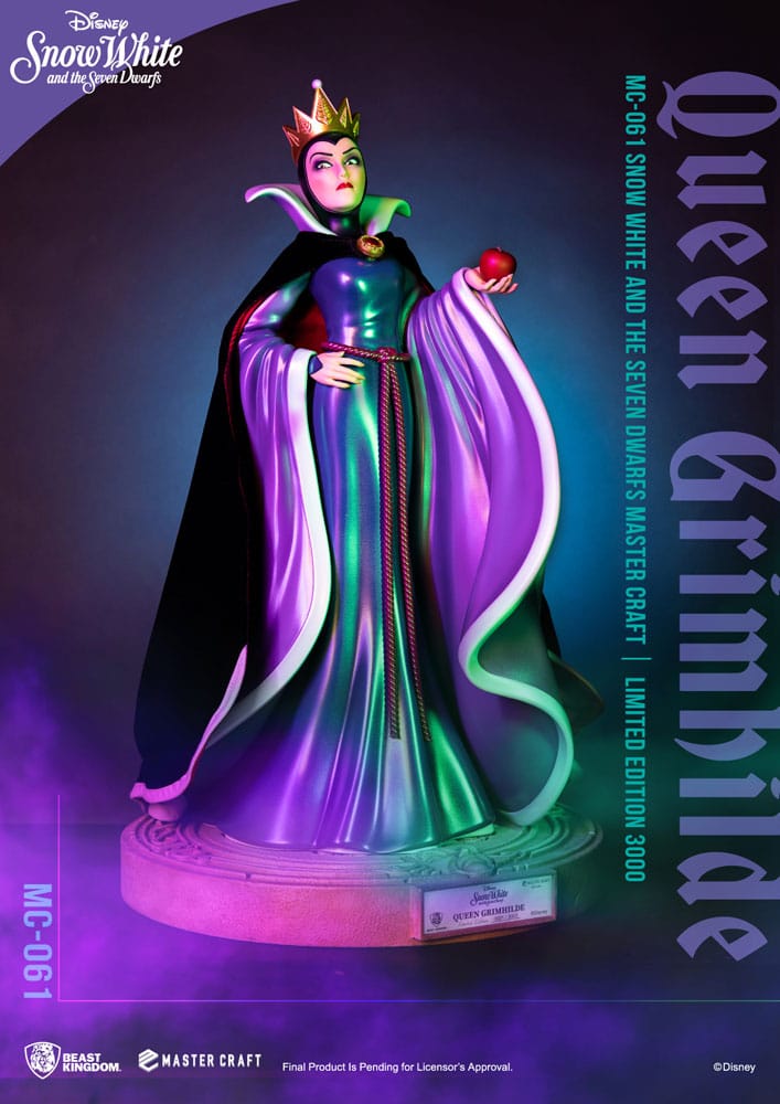 Disney Snow White and the Seven Dwarfs Master Craft Statue Queen Grimhilde 41 cm - Damaged packaging