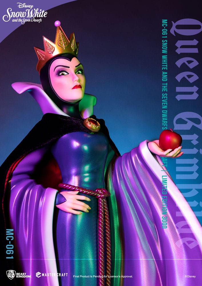 Disney Snow White and the Seven Dwarfs Master Craft Statue Queen Grimhilde 41 cm - Damaged packaging