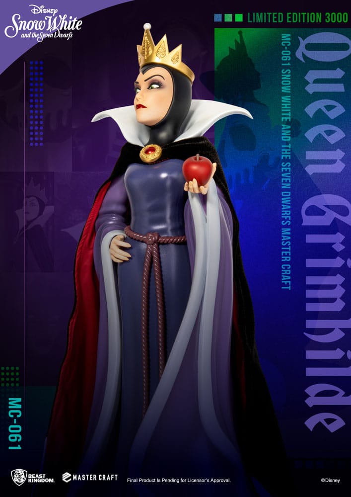 Disney Snow White and the Seven Dwarfs Master Craft Statue Queen Grimhilde 41 cm - Damaged packaging