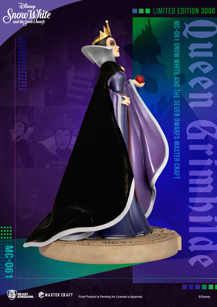 Disney Snow White and the Seven Dwarfs Master Craft Statue Queen Grimhilde 41 cm - Damaged packaging