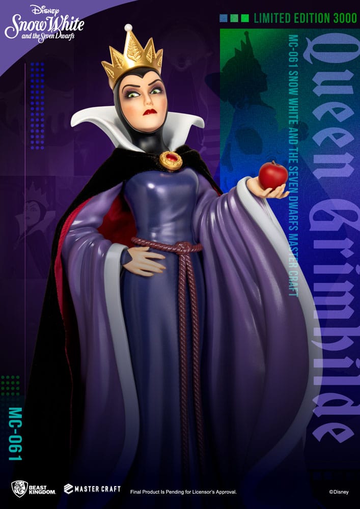 Disney Snow White and the Seven Dwarfs Master Craft Statue Queen Grimhilde 41 cm - Damaged packaging