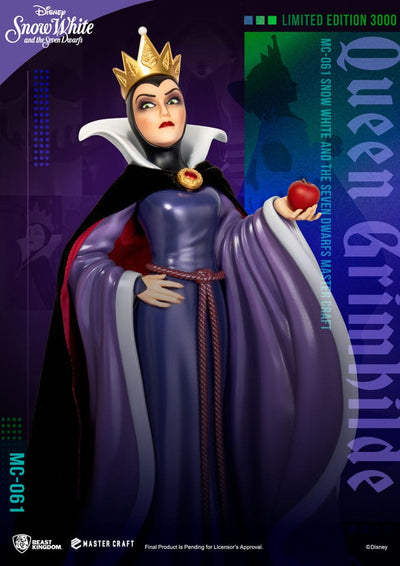 Disney Snow White and the Seven Dwarfs Master Craft Statue Queen Grimhilde 41 cm - Damaged packaging