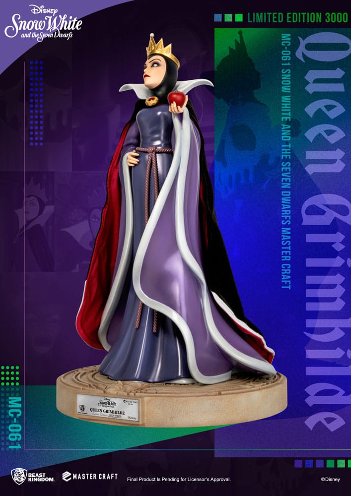 Disney Snow White and the Seven Dwarfs Master Craft Statue Queen Grimhilde 41 cm - Damaged packaging