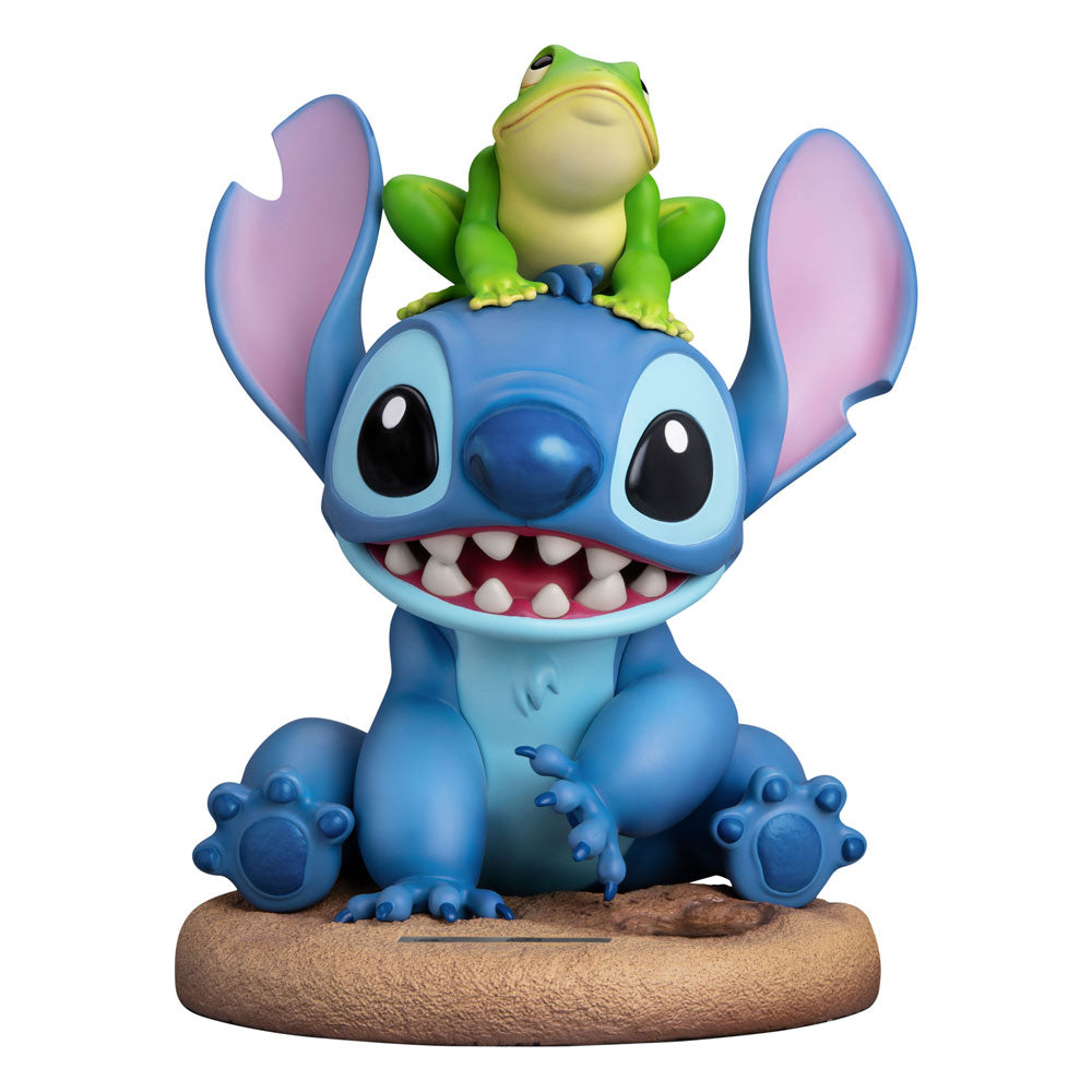 Disney 100th Master Craft Statue Stitch with Frog 34 cm