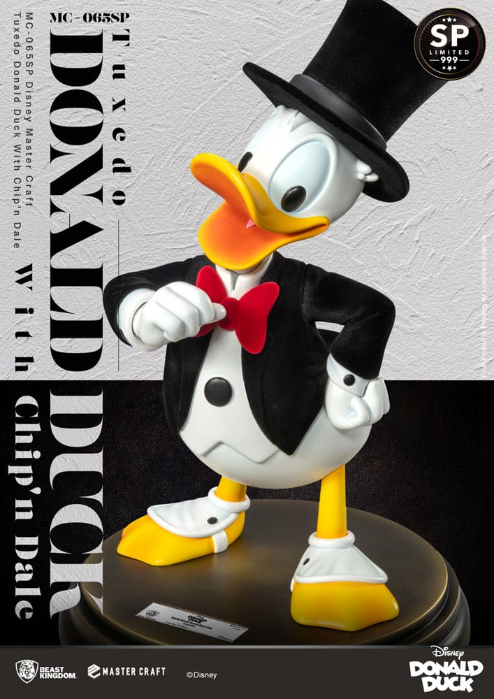 Disney 100th Master Craft Statue Tuxedo Donald Duck (Chip'n und Dale) 40 cm