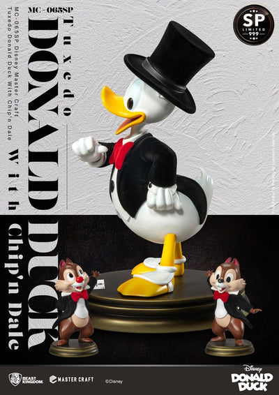 Disney 100th Master Craft Statue Tuxedo Donald Duck (Chip'n und Dale) 40 cm - Damaged packaging