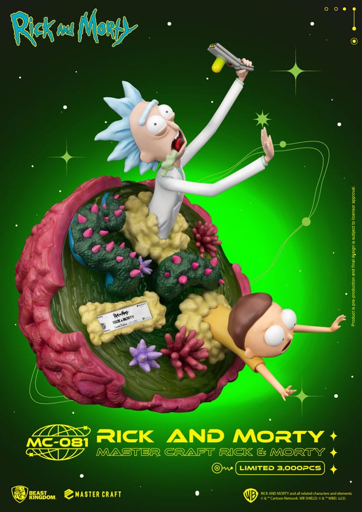 Rick and Morty Master Craft Statue Rick and Morty 42 cm