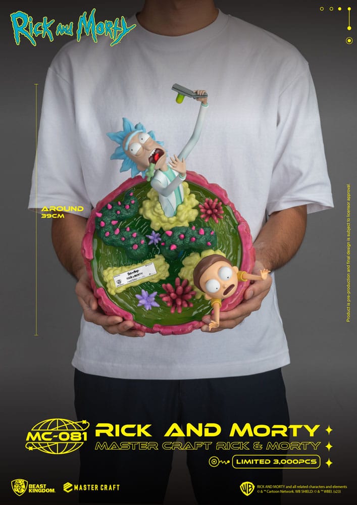 Rick and Morty Master Craft Statue Rick and Morty 42 cm