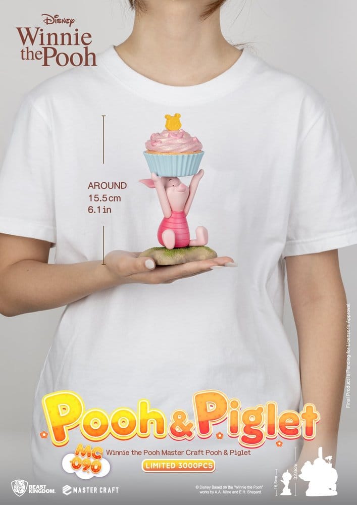 Disney Master Craft Statue Pooh & Piglet 33 cm