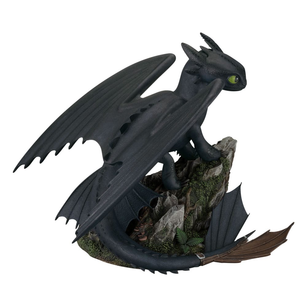 Dragons Master Craft Statue Standing Toothless 31 cm
