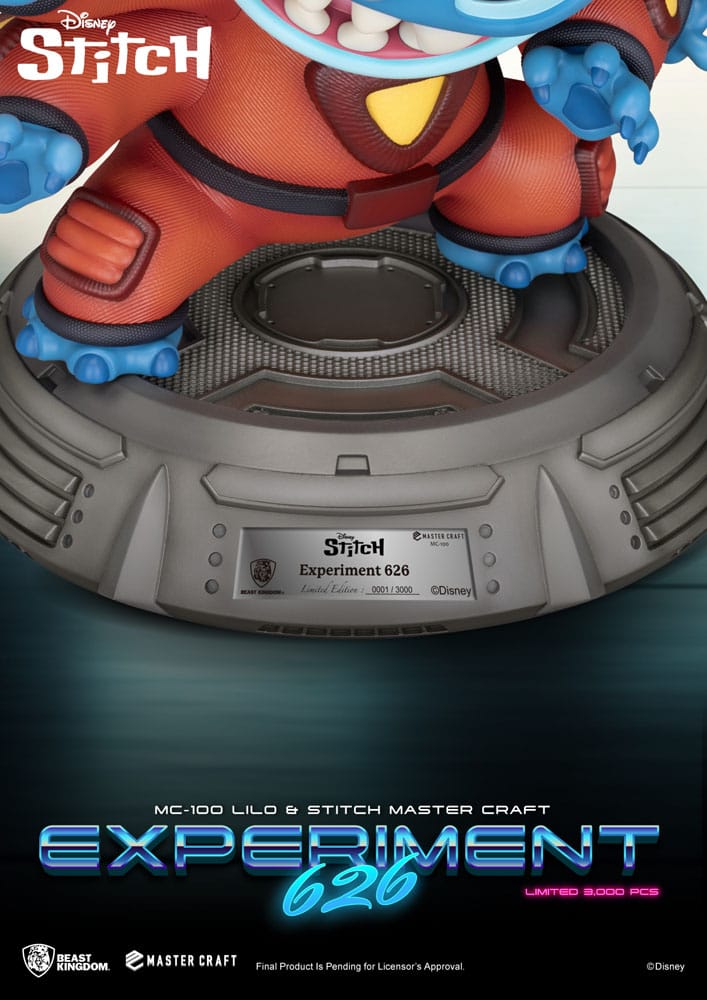 Lilo & Stitch Master Craft Statue Experiment 626 39 cm