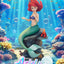 The Little Mermaid Master Craft Statue Ariel & Sebastian 42 cm