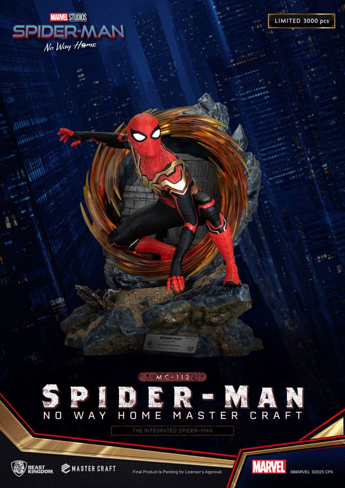 Spider-Man: No Way Home Master Craft Statue The Integrated Spider-Man 31 cm