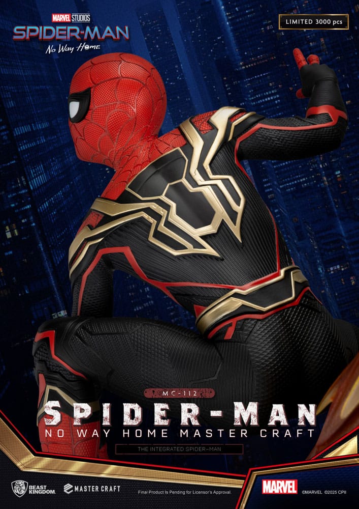 Spider-Man: No Way Home Master Craft Statue The Integrated Spider-Man 31 cm