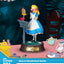 Alice in Wonderland Mini Diorama Stage PVC Statue Glasses Alice 10 cm