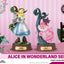 Alice in Wonderland Mini Diorama Stage Statues 2-pack Candy Color Special Edition 10 cm