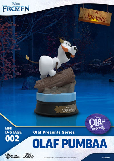 Frozen Mini Diorama Stage PVC Statue Olaf Presents Olaf Pumba 12 cm