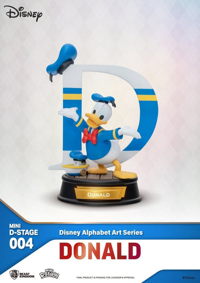 Disney Mini Diorama Stage Statues 6-pack Alphabet Art 10 cm
