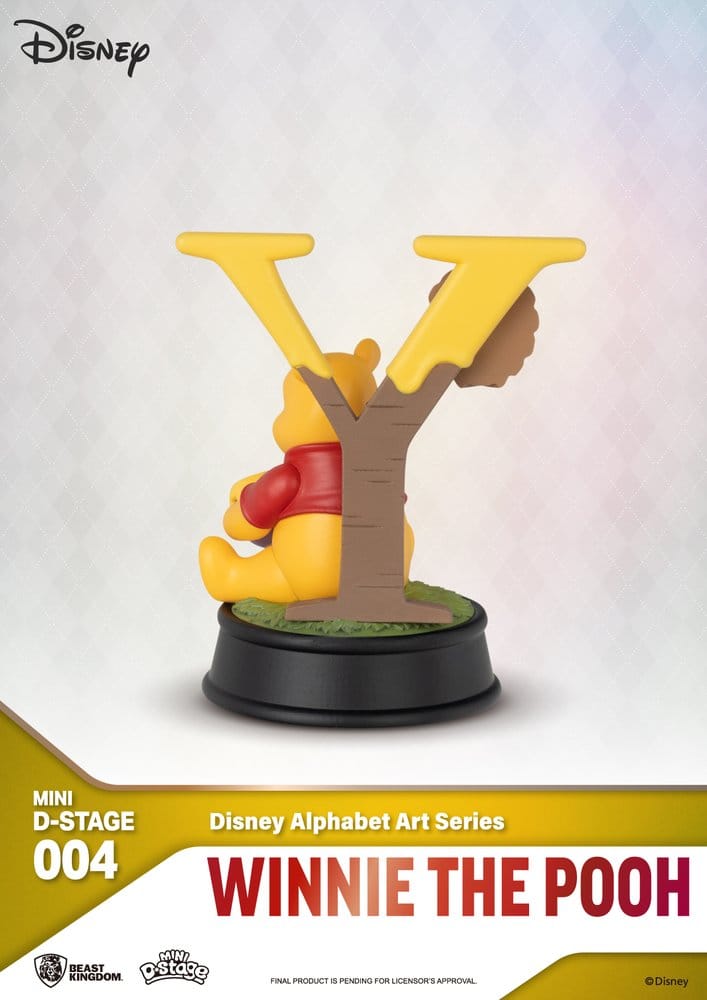 Disney Mini Diorama Stage Statues 6-pack Alphabet Art 10 cm