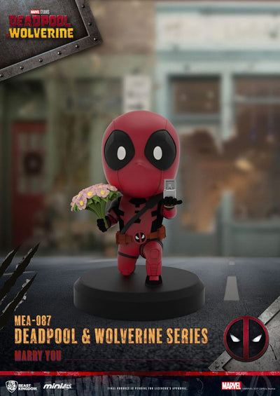 Deadpool 3 Deadpool & Wolverine Series Mini Egg Attack Figures 8 cm