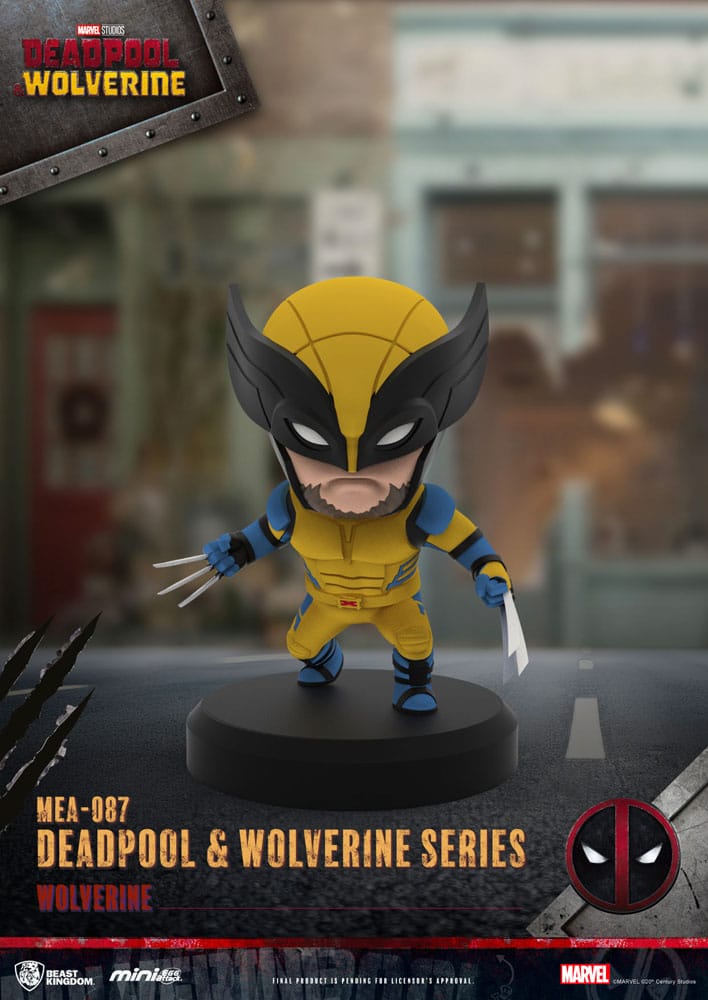 Deadpool 3 Deadpool & Wolverine Series Mini Egg Attack Figures 8 cm