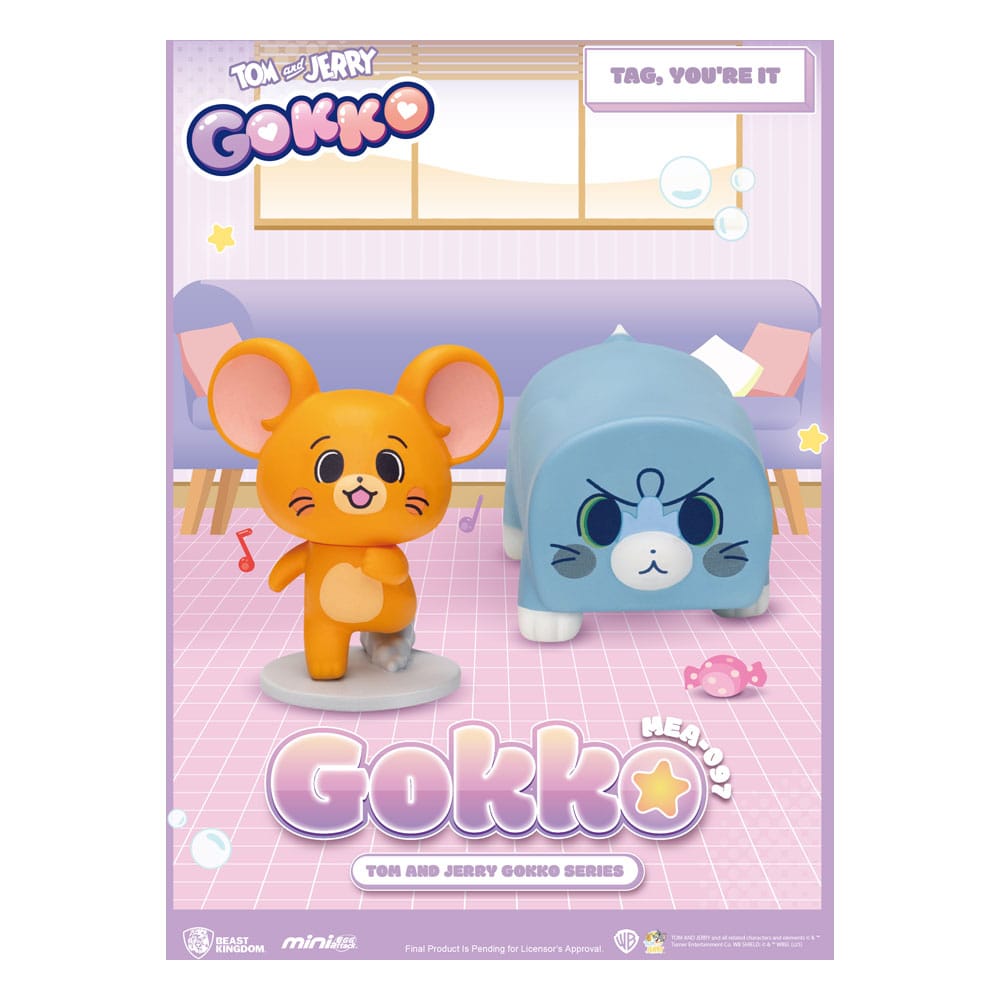 Tom &amp; Jerry Gokko Series figures Blind Box (6)
