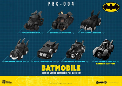Batman Pull Back Cars Blind Box 6-Pack