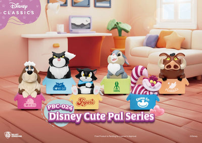 Disney Pull Back Cars Blind Box Cute Pal (6) 5 cm