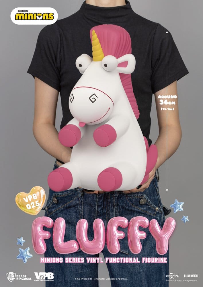 Minions Vinyl Bank Series Fluffy 36 cm