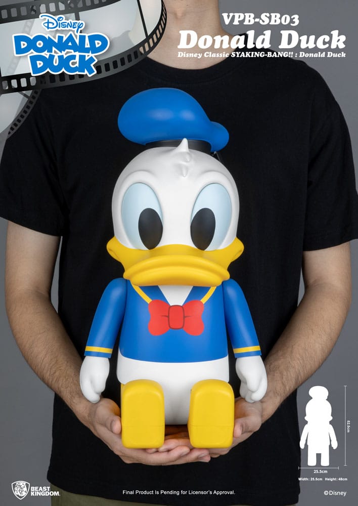 Disney Syaing Bang Vinyl Bank Mickey and Friends Donald Duck 53 cm