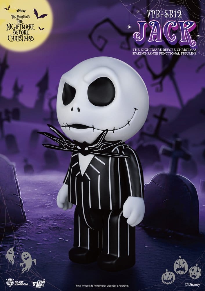 The Nightmare Before Christmas syaking-bang Figure Bank Jack 47 cm
