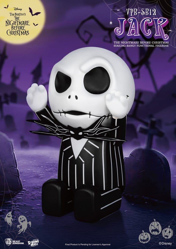 The Nightmare Before Christmas syaking-bang Figure Bank Jack 47 cm