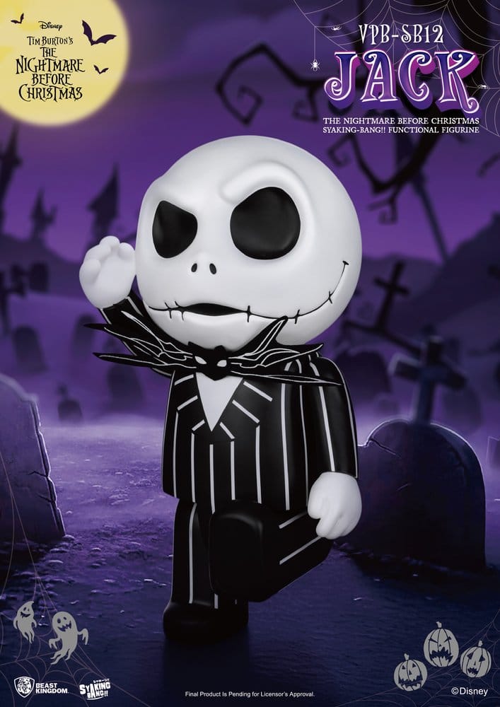 The Nightmare Before Christmas syaking-bang Figure Bank Jack 47 cm