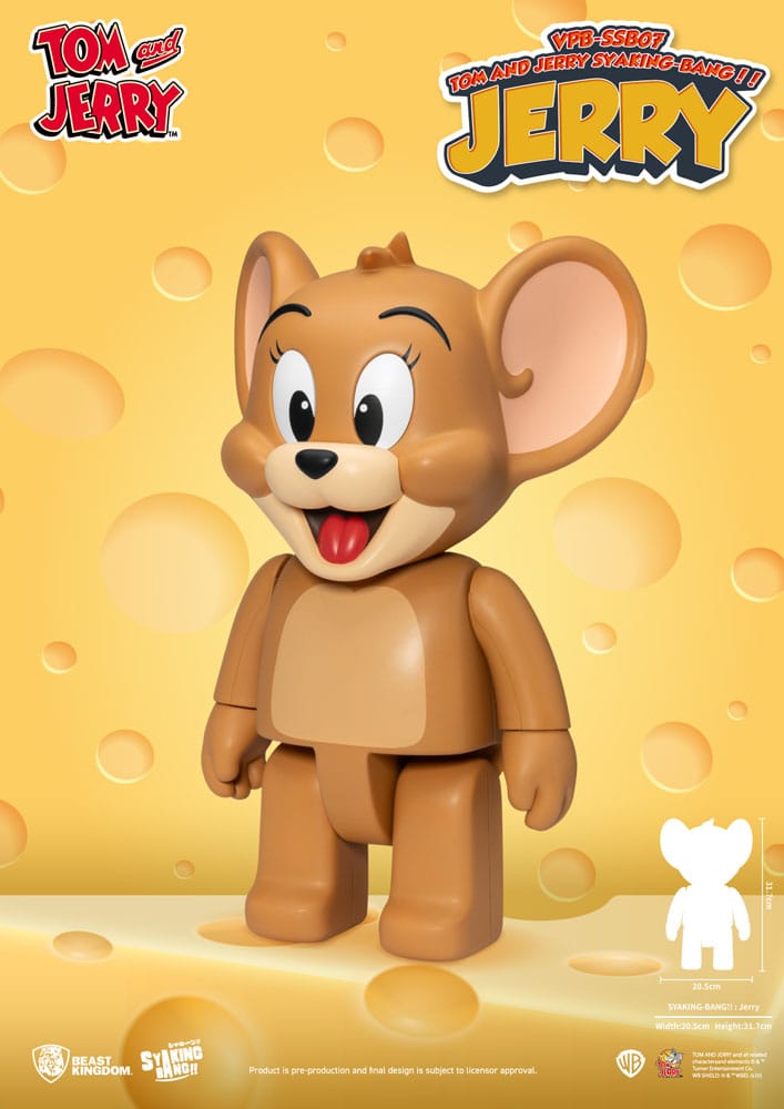Tom &amp; Jerry Syaking Bang PVC figure Jerry 30 cm
