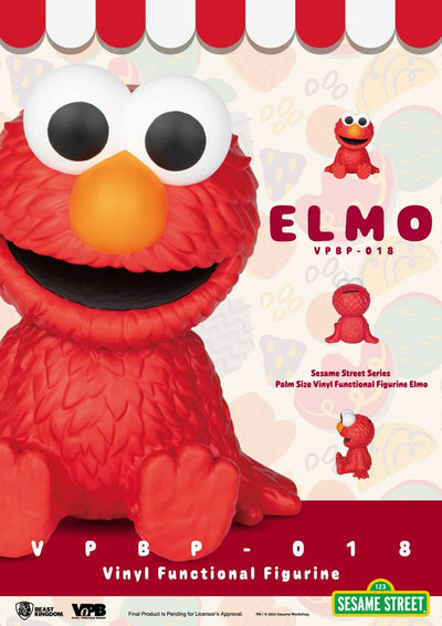 Sesame Street Piggy Vinyl Bank Elmo 12 cm