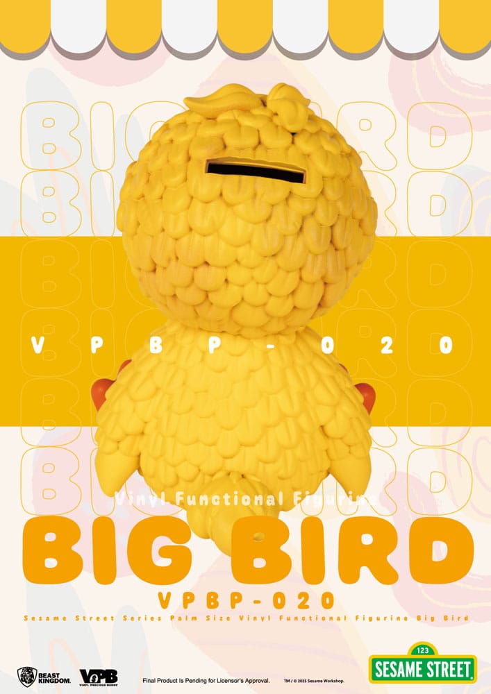 Sesame Street Piggy Vinyl Bank Cookie Monster 12 cm