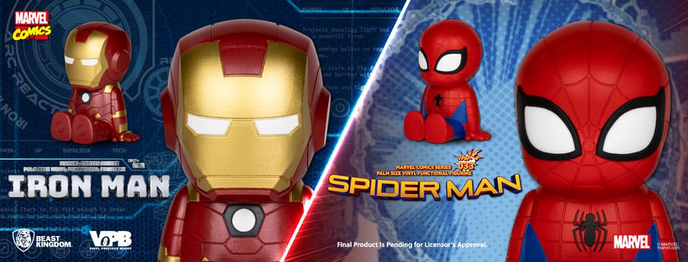 Classic Marvel Comics Piggy Vinyl Bank Iron-man 12 cm