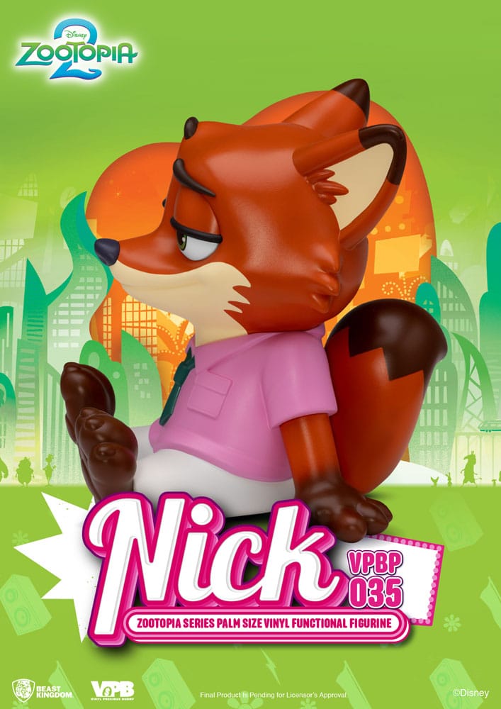 Zootopia Piggy Vinyl Bank Nick 15 cm