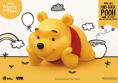 Winnie The Pooh Small Vinyl Bank laid-back Winnie 17 cm