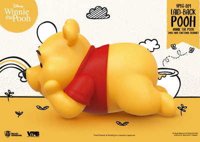 Winnie The Pooh Small Vinyl Bank laid-back Winnie 17 cm