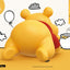 Winnie The Pooh Small Vinyl Bank laid-back Winnie 17 cm