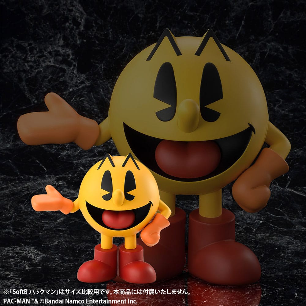 Pac-Man PVC Statue SoftB Half PAC-MAN (re-run) 15 cm